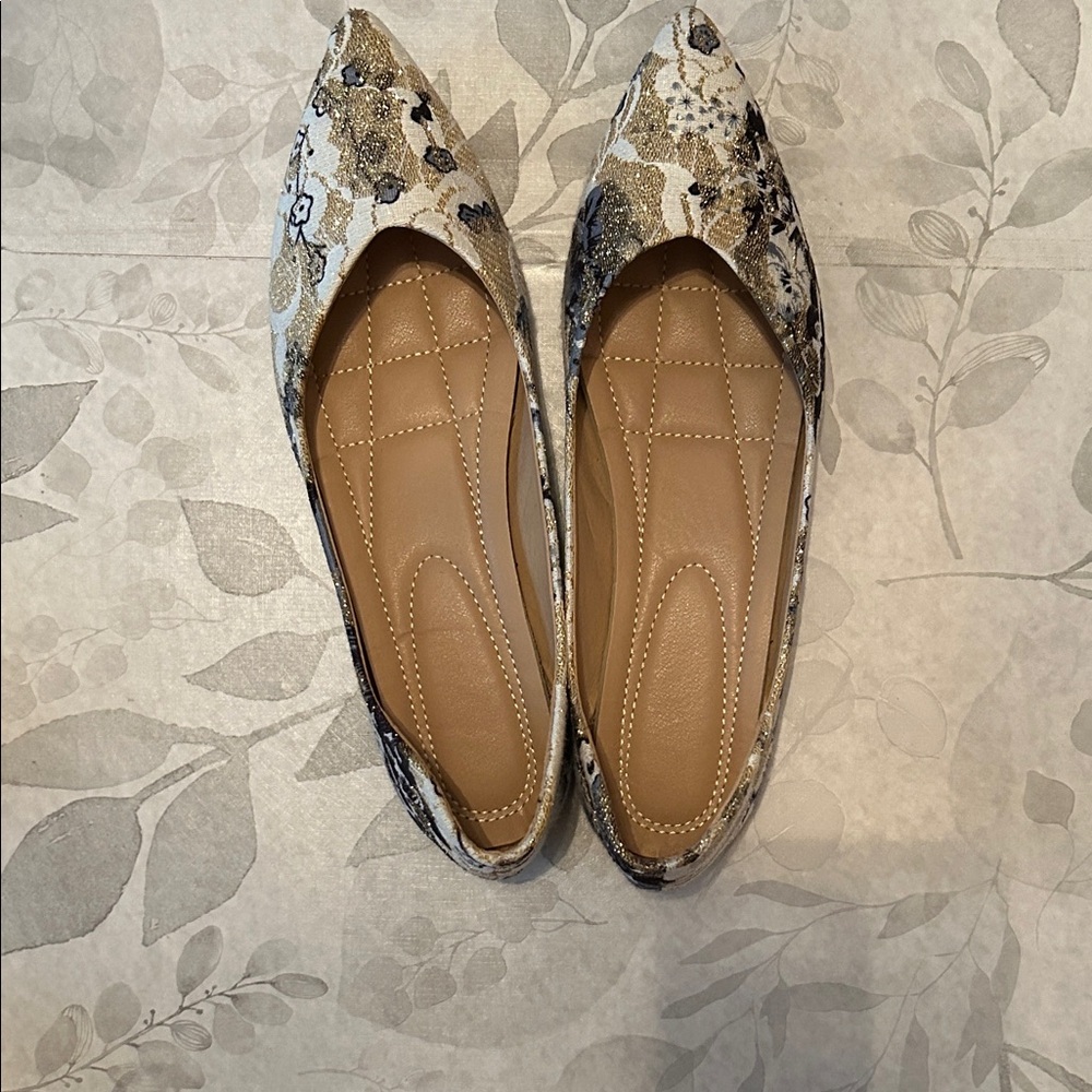 Elegant Floral Women's Flats